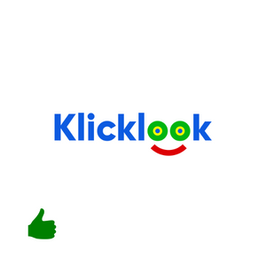 Full-color Klicklook logo on white background.