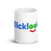 Front view of Klicklook Color Coffee Mug 15oz.