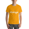Klicklook Unisex Gold T-shirt.